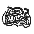 Silicone cooling system hose kit for Nissan Skyline GTR R35 VR38DETT GT-R 08-15