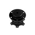 JRspec steering wheel quick release hub Black