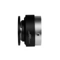 JRspec steering wheel quick release hub Black