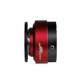 JRspec steering wheel quick release hub Red