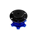 JRspec steering wheel quick release hub Blue