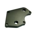 Oil cooler relocator for Audi 2.5 TFSI