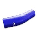 Silicone Reducer elbow 23' 57/76mm Blue
