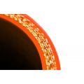 Silicone reducer elbow 45' 63/95mm Orange