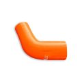 Silicone Reducer elbow 67' 25/35mm Orange