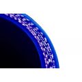 Silicone reducer elbow 90' 57/89mm Blue
