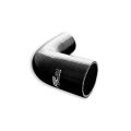 Silicone reducer elbow 90' 83/89mm Black