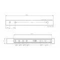Sitzschienen für Schalensitze FMIC.Pro 400mm verstellweg 220mm-2