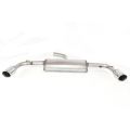 Sport exhaust for VOLKSWAGEN Golf VI GTI LOOK 2008-2013 HATCHBACK 2.0 TDi 81/103kW