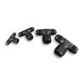 Tee male/female/male AN6/AN6/AN6 Black