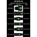 Universal Check Valve Kit 10AN Radium Engineering