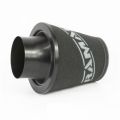 Universal Neck Black Large Aluminium Base Cone Filter Ramair JS-175-100-BK-KIT 102mm