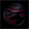 Pro G Race Series RC-Anzeigen, Boost Boost 3 Bar RED 60mm