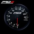Pro G Race Series RC gauge, exhaust gas temperature EGT °F WHITE 60mm