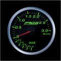 Pro G Race Series RS gauge, boost 3 Bar GREEN 60mm