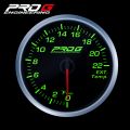 Pro G Race Series RS gauge, exhaust gas temperature EGT °F GREEN 60mm