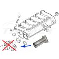 AGR Ventil Delete Entfernung Set Satz für BMW mit 2.0 2.5 3.0 D M47 M57 Motoren