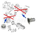 EGR Removal Delete Kit for VW Audi Seat Skoda with 1.9 2.0 TDI AXR BKC BKD AZV engines