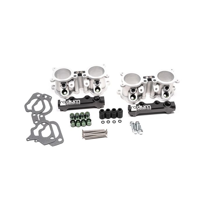 Dual Port Injection Kit for Subaru EJ Uncoated Radium Engineering