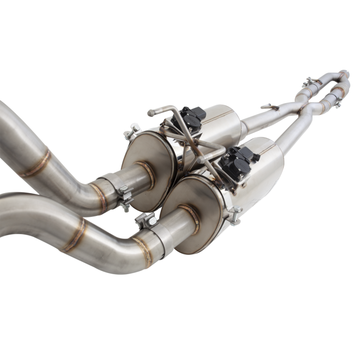 Exhaust system XForce with Varex muffler for Dodge Ram 2016- 1500 HEMI 5.7L stainless steel