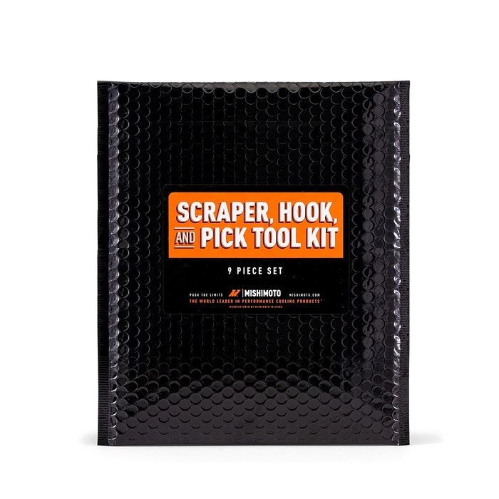 Mishimoto MMTL-SHP-9 Scraper Hook and Pick Tool Kit 9pc