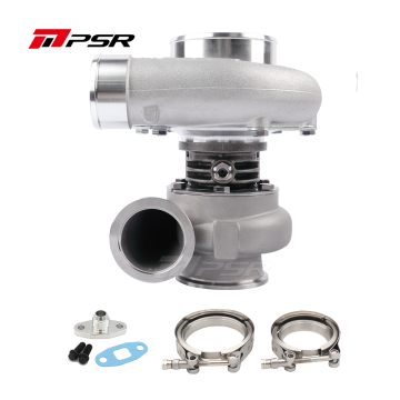 Turbocharger Pulsar PSR 6262E 705HP .82 Stainless Steel 2.5" V-Band Inlet 3" V-Band Outlet Ball Bearing