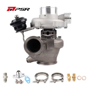 Turbocharger Pulsar PSR 3067 Gen2 .72 2.5" V-Band Inlet 3" V-Band Outlet Billet 15psi Ball Bearing