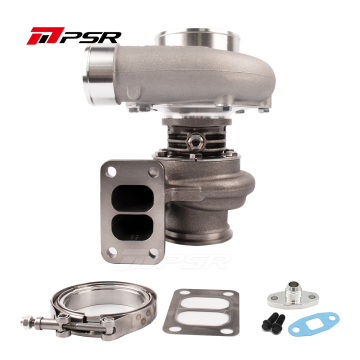 Turbocharger Pulsar PSR 6466E 900HP .86 T3 Divided Inlet 3" V-Band Outlet Ball Bearing