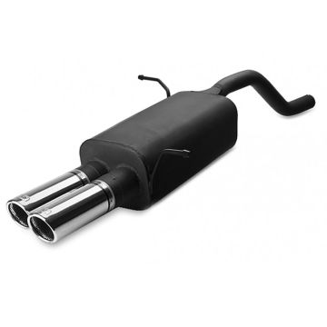 Sport muffler exhaust for FORD Fiesta VII 2008-2014 HATCHBACK