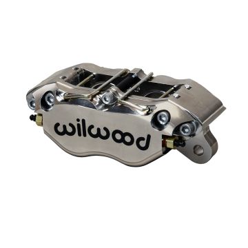 Wilwood 120-14153 Dynapro Universal Lug Mount Caliper 4 Pistons Nickel