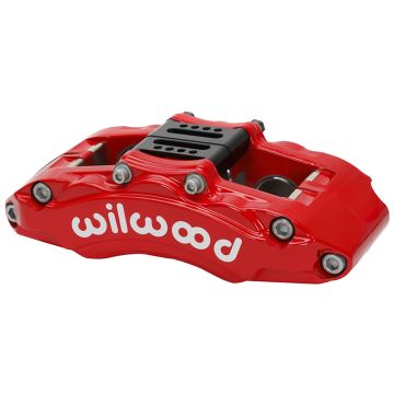Wilwood 120-14850 AT6 Lug Mount Caliper Right 6 Pistons Red