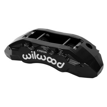 Wilwood 120-16731 TX4R Radial Mount Caliper Left 4 Pistons Black