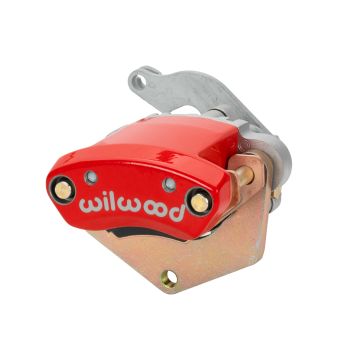 Wilwood 120-17144 MC4 Mechanical Floating Mount Caliper Left 1 Piston Red