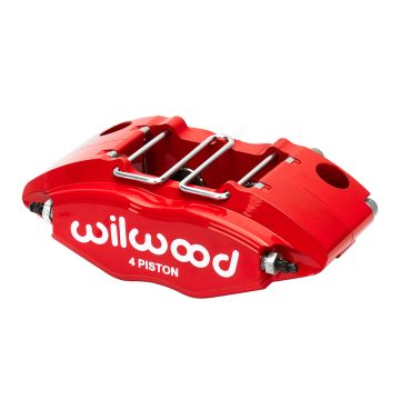 Wilwood 120-8727 Powerlite Universal Radialer Bremssattel 4 Kolben Rot