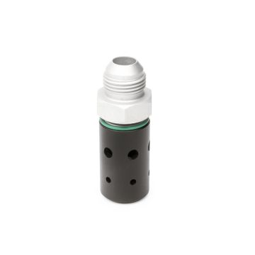 Nuke Performance Fitting Adapter Tank Vent Safety Valve AN-8 (3/4 UNF) to AN-8 Male
