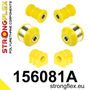 156081A: Vorderachsbuchsen Satz SPORT für Nissan Cube Micra Note Tiida Renault Clio Modus