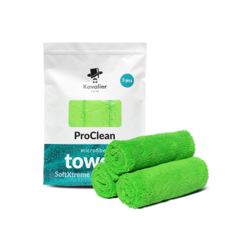 KAVALIER ProClean Microfiber Towel - SoftExtreme Ultra Soft Touch 420 3pack