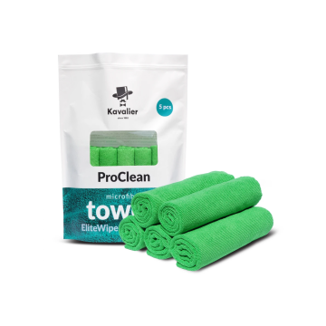 KAVALIER ProClean Microfiber Towel - EliteWipes Ceramic Smooth 5pack