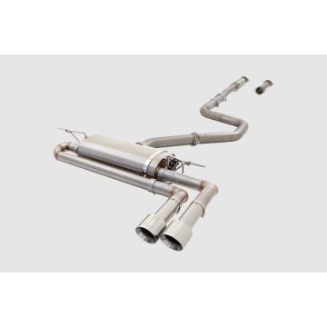 Exhaust system XForce with Varex muffler for Hyundai I30 2020- N LINE SEDAN CN7.V1 1.6L TURBO DCT stainless steel