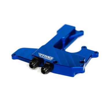 Valve Cover Breather Adapter PCV RTMG Performance for 1.8 2.0 TSI EA888 AN10 Blue