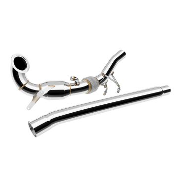 Downpipe FMIC.Pro for SKODA Superb 2.0 TSI Mk3 2015- with High-Flow Catalytic