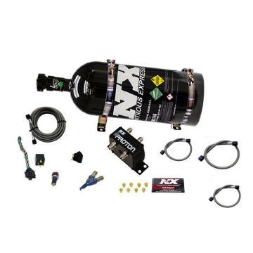 Proton Nitrous System W/ 4.5kg 10Lb Black Bottle Nitrous Express NX 20420-10B