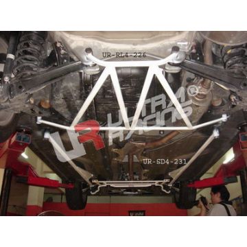 Rear H-Brace Ultra Racing for Honda Civic FD 06+ Hybrid / FB 12+
