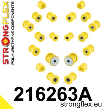 216263A: Komplettes Fahrwerk Buchsen-Kit SPORT für Toyota Celica V 1989-1993