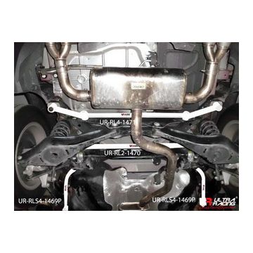 Rear Side Bars Ultra Racing for VW Tiguan 07-12/ Skoda Yeti 09+