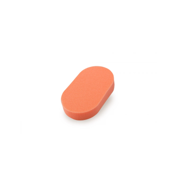 FLEXIPADS ORANGE Firm Oval Euro Foam Hand Applicator
