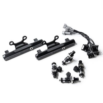 Fuel Rail with injectors DeatschWerks 1500cc for Subaru MPFI WRX 2002-2014 STI 2007-2015 and Legacy GT 2007-2012