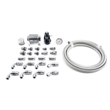 X2 Series Fuel Pump Module DeatschWerks AN8 AN6 PTFE for 2010-15 Camaro Base or SS 3.7 V6 6.2 LS3