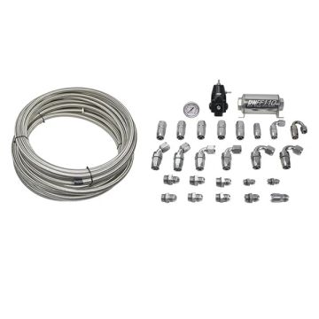 DeatschWerks Return Plubling Kit CPE 8AN Feed 6AN Return for Chevrolete and Cadillac 2016-2022