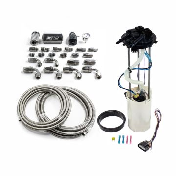 Pump Module + Return Kit DeatschWerks for Chevy Silverado 1500/2500/3500 & GMC Sierra 1500/2500/3500 1999-2004 V8 4.8L/5.3L/6.0L Excl Flex Fuel